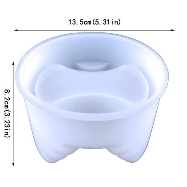 Cubic staircase succulents planter flower pot silicone mold