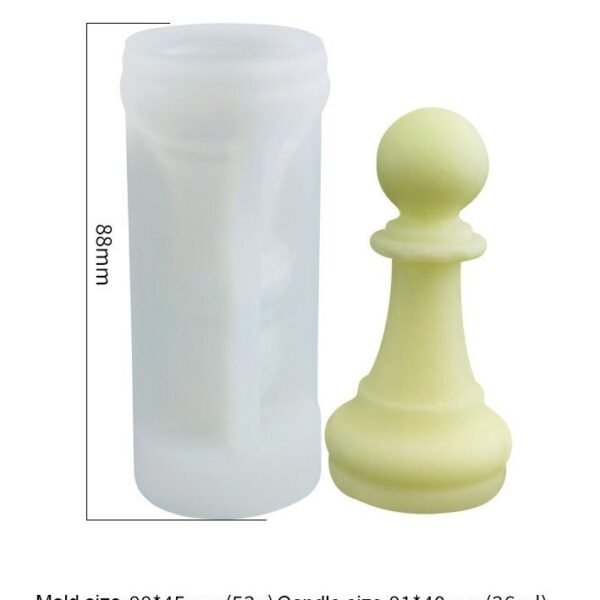 Chess Table Mold Full Set