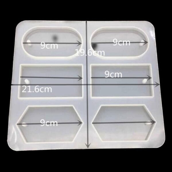 Mix Medal Molds - Mix shaped Pieces Mold