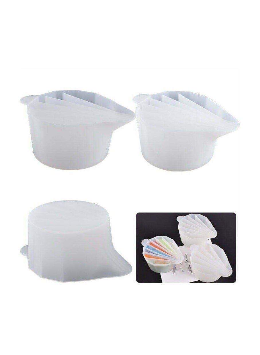871fefa7-db8e-41df-9eff-ebb7ddadcc3a.jpg 6 Grid Cup Mold - 6 piece pouring cup mold - الصورة 1